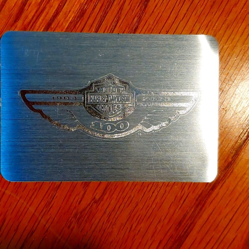 HARLEY-DAVIDSON pocket phone & address book